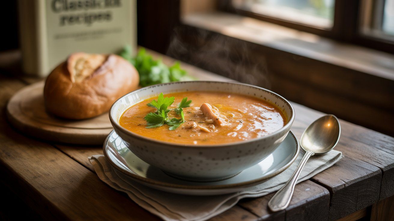 Chicken Velvet Soup Recipe | Creamy Velvety Classic