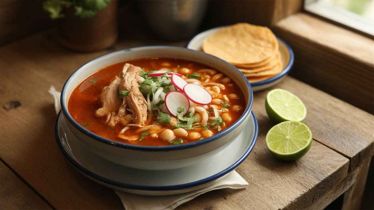 Chicken Pozole Rojo Recipe – Authentic Mexican Soup