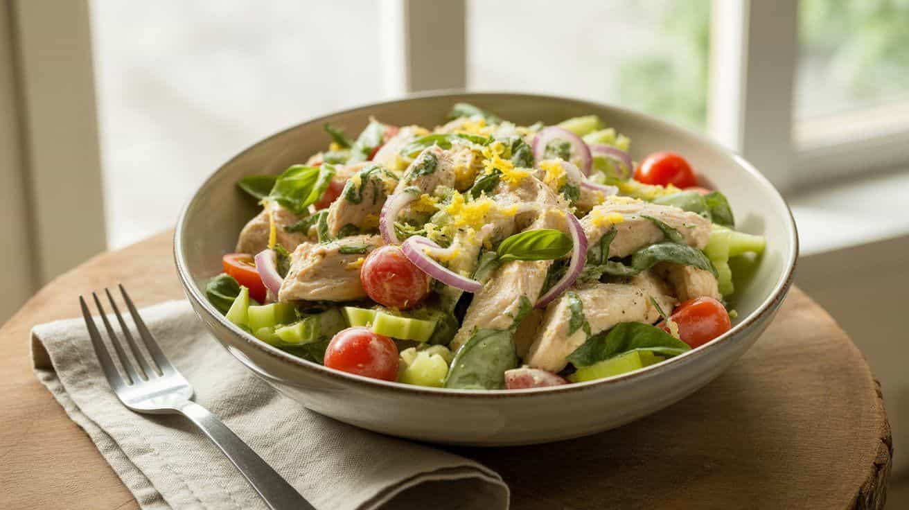 Basil Chicken Salad Recipe — Creamy, Bright & Easy