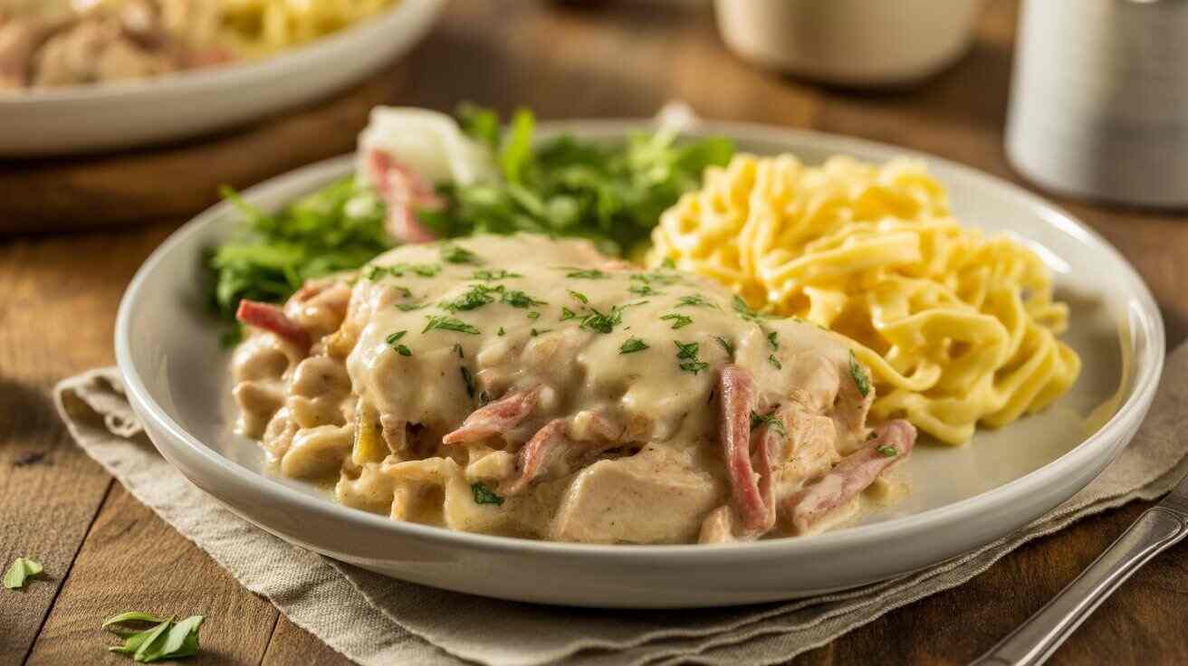 Chicken and Chipped Beef Recipe–Creamy, Savory & Easy Dinner