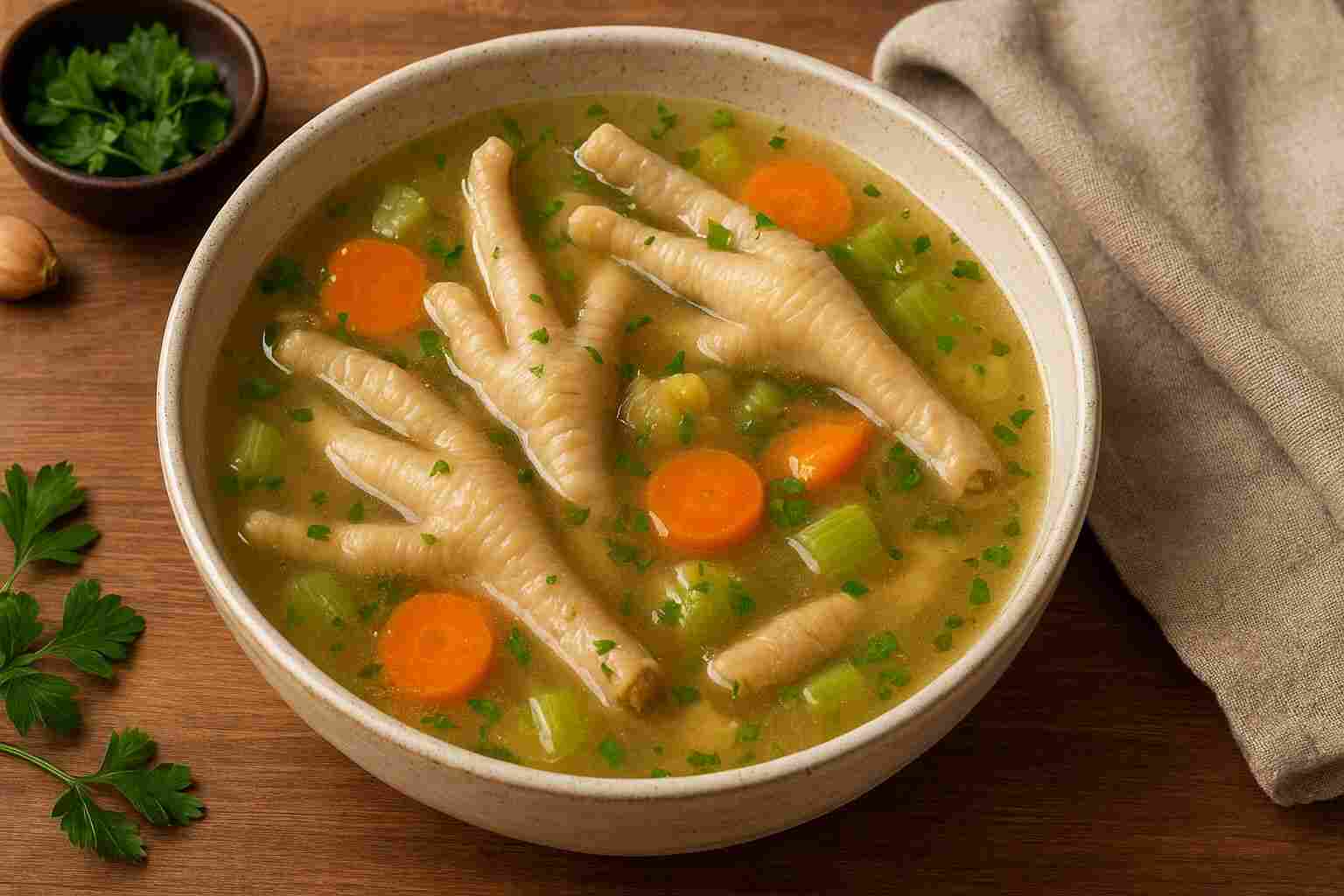 Chicken Feet Soup Recipe — Collagen-Rich Broth
