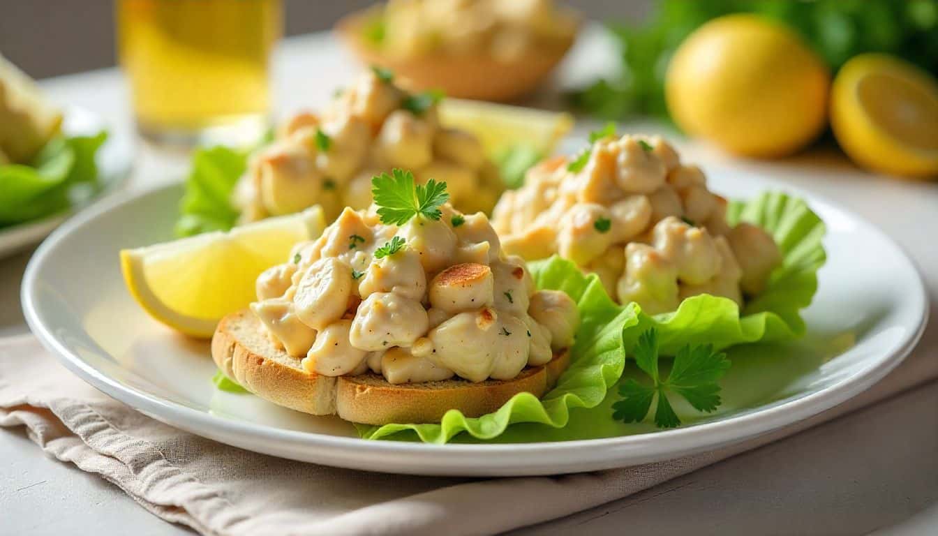 Chicken Salad Without Celery Recipe | Easy, Creamy & Crunchy