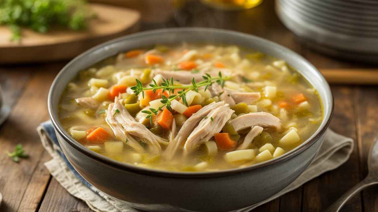 Easy Canned Chicken Soup Recipe–Quick & Flavorful Comfort Food