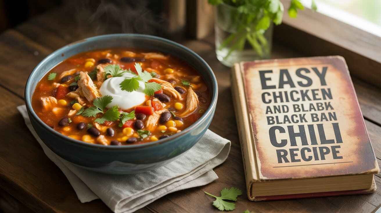 Best Easy Chicken and Black Bean Chili Recipe