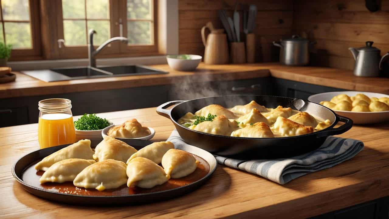 Best Chicken and Pierogie Recipe – Easy Skillet & Bake