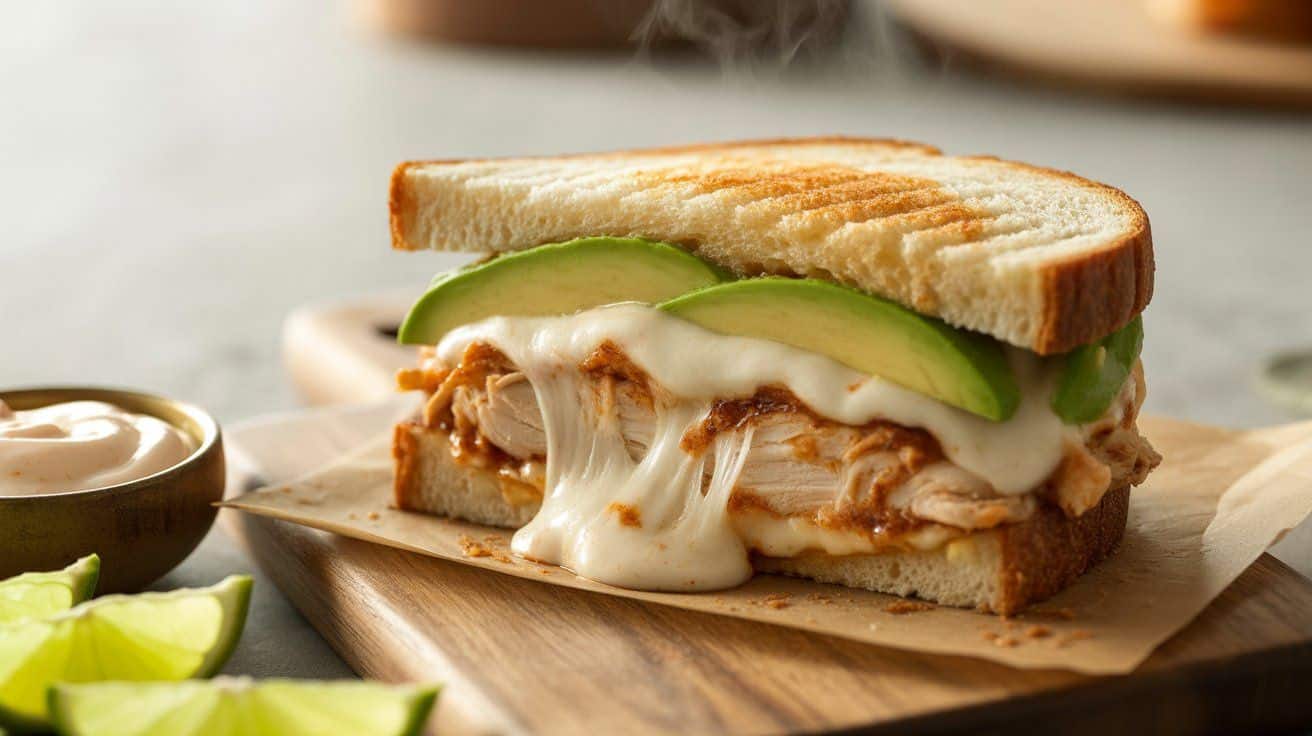 Chipotle Chicken Avocado Melt Recipe—A Smoky,Creamy Sandwich