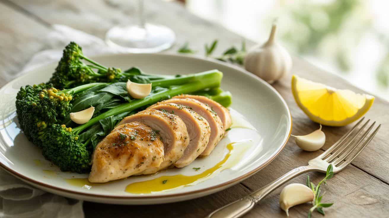 Chicken and Broccoli Rabe Recipe | Quick & Healthy Dinner