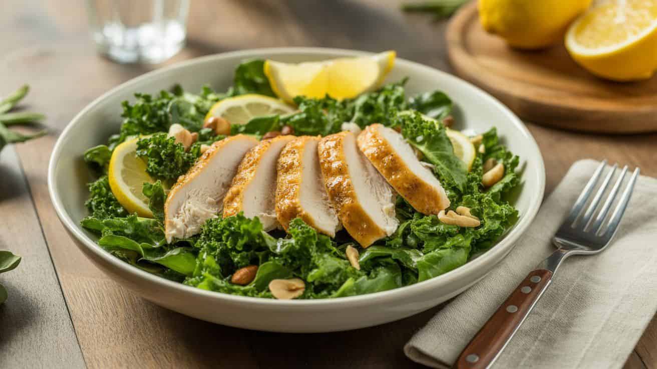 Healthy Chicken Kale Salad Recipe | Quick & Nutritious Meal