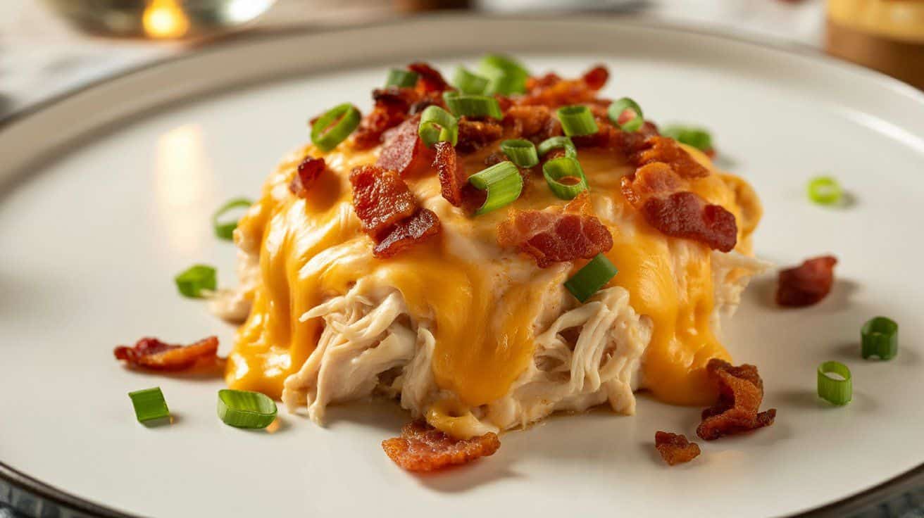 Easy Crack Chicken Recipe – Oven-Baked Cheesy Bacon Ranch