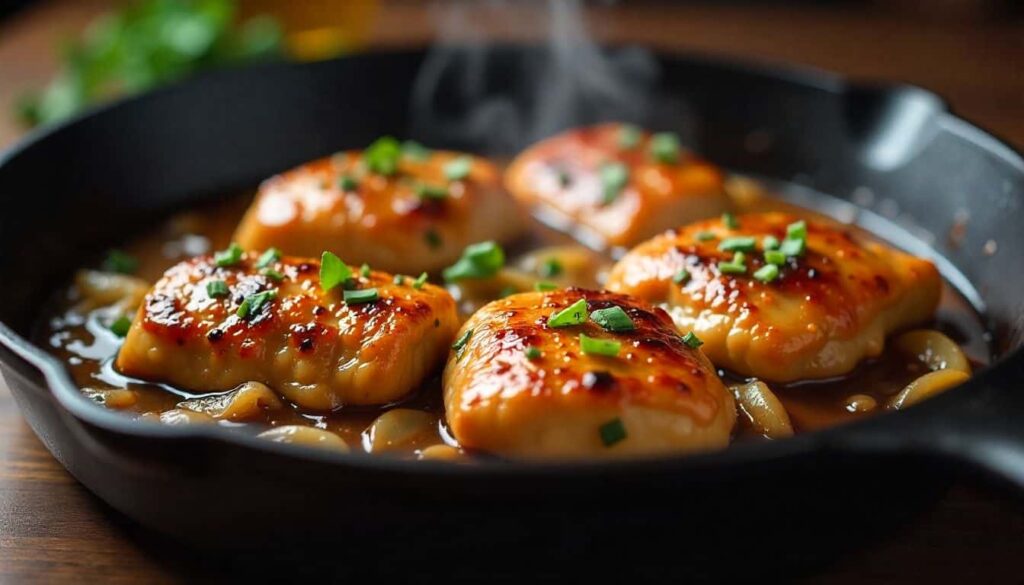 Chicken Livers Recipe “Indian-style masala chicken livers cooked with spices, tomatoes, and herbs served in a bowl”