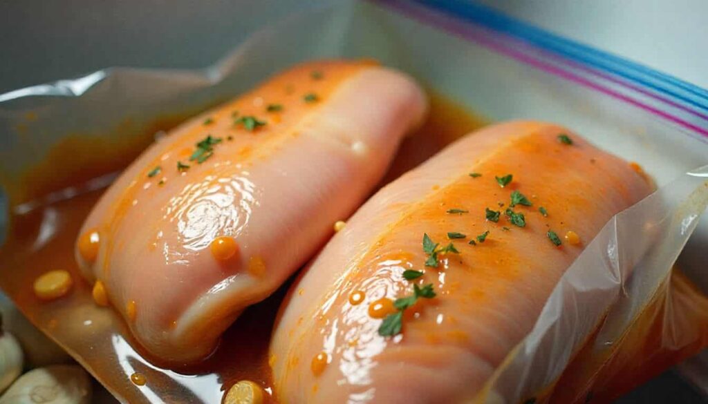 Marinating chicken in Asian marinade recipe for best flavor